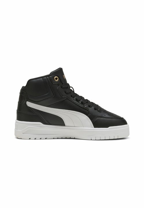 PUMA SHUFFLE DOWNTOWN UNISEX - Zapatillas altas - black- white- gold — foto 6
