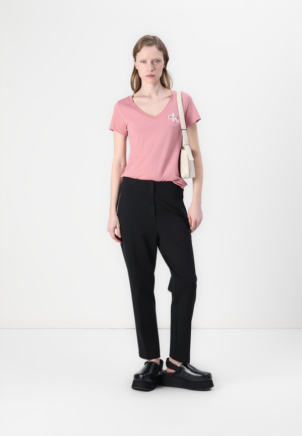PONTE DART FRONT PANT - Trousers3