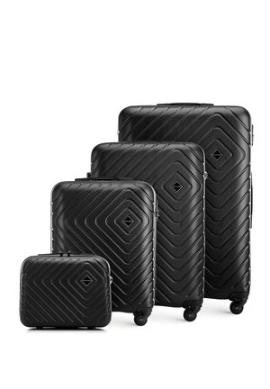 WITTCHEN LUGGAGE SET WITH WASH BAG FROM ABS - Kofferset - black