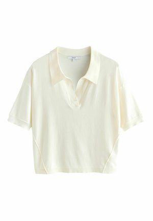 REGULAR FIT - RICH SOFT TOUCH - Polo - ecru