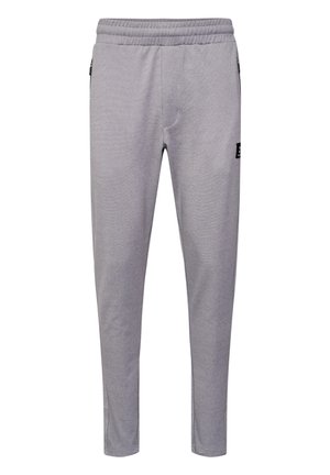 Hummel HMLMT INTERVAL TAPERED - Tracksuit bottoms - grey melange