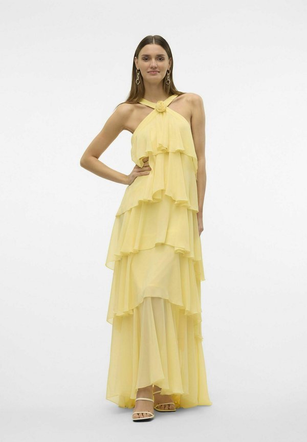 FELICIA RUFFLE - Occasion wear - pale banana4