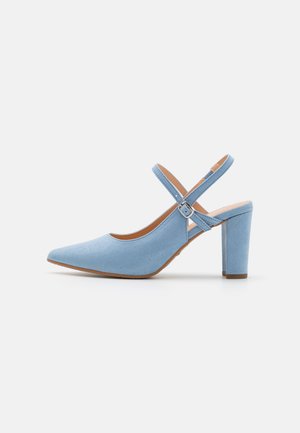 Anna Field Højhælede pumps - light blue