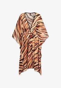 Wybrany, kimono plażowe szlafrok w zwierzęcy wzór