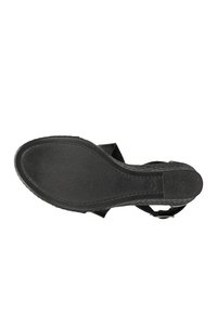 Wojas Sandali con plateau - black