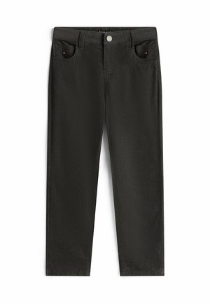 SKATER FIT CORDUROY  - Pantalon classique - washed black