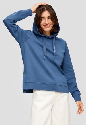 Felpa con cappuccio - blau