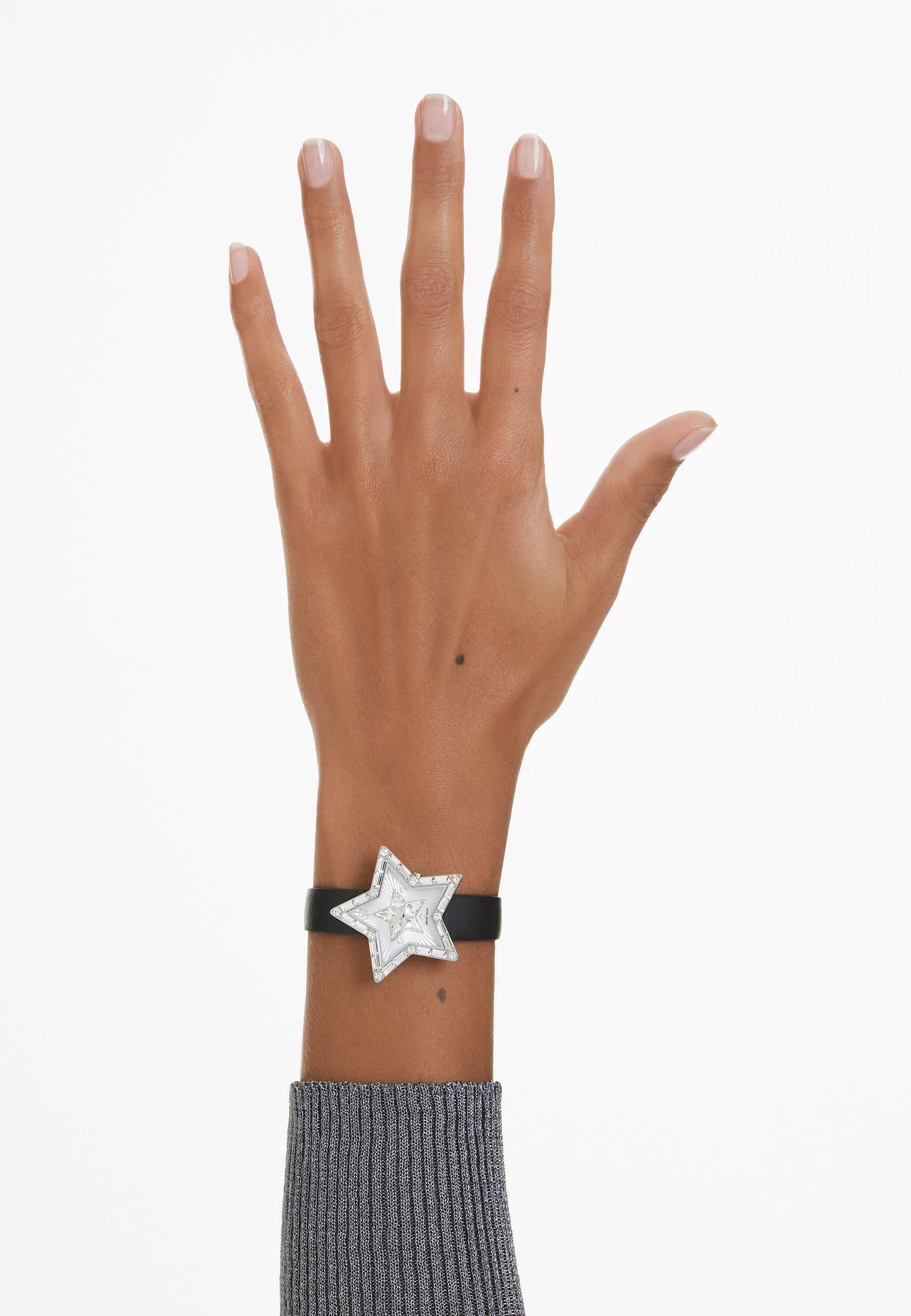 Swarovski CURIOSA BANGLE WATCH - Watch - silver-coloured