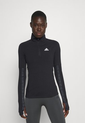 Top s dlouhým rukávem - black