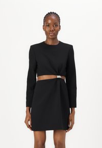 Malina SUTTON EMBELLISHED DETAIL CUT OUT MINI DRESS - Juhlamekko - black