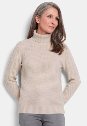 GOLDNER, PULLOVER PETITE - Strickpullover - stone
