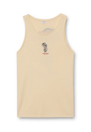 INSIDE, CAMISETA DE TIRANTES CALAVERA - Top - beige
