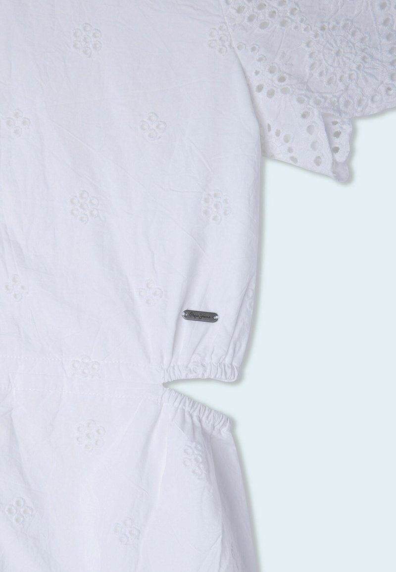 Kinder Freizeitkleider | Pepe Jeans ABIE Blusenkleid blanco/weiß - NJ87037 Kinder Freizeitkleider | Pepe Jeans ABIE Blusenkleid blanco/weiß - NJ87037