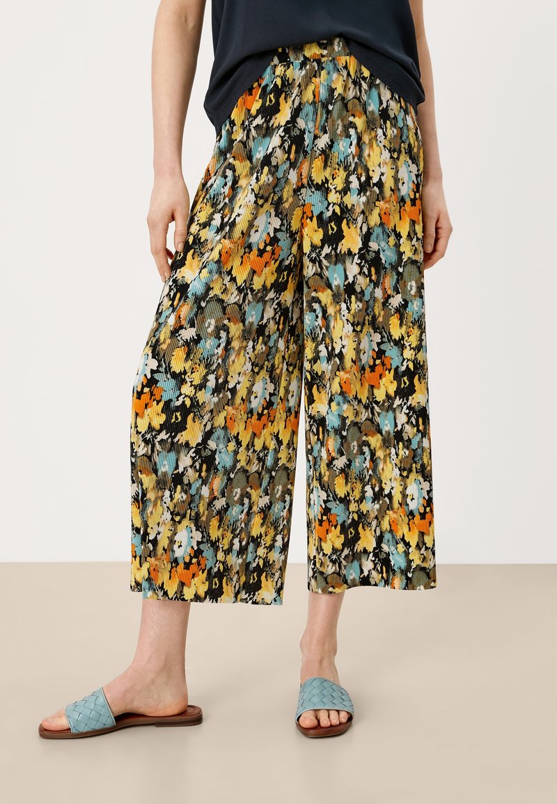 Damen Chinos | s.Oliver REGULAR FIT Stoffhose blue graphite aop/dunkelblau - TK03438 Damen Chinos | s.Oliver REGULAR FIT Stoffhose blue graphite aop/dunkelblau - TK03438