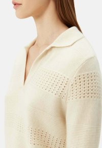 GOBI Cashmere MIXED PATTERN - Långärmad tröja - off white