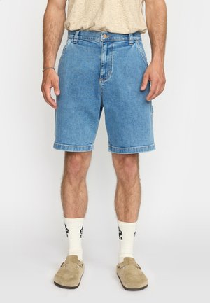 WORKER - Jeansshort - blue