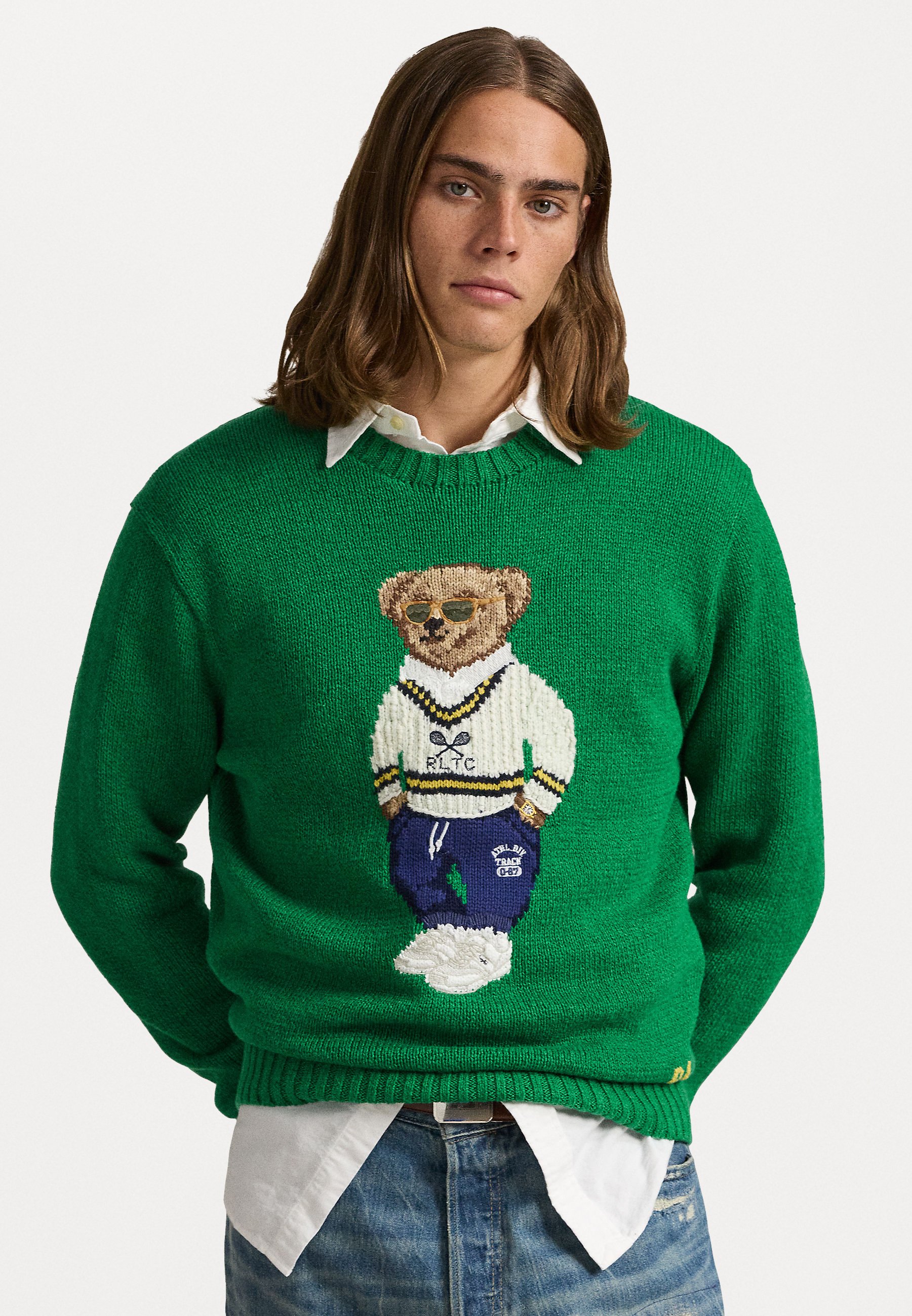 Polo Ralph Lauren POLO BEAR SWEATER - Jumper - primary green
