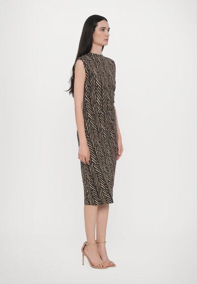 Diane von Furstenberg DARRIUS DRESS - Žerzejové šaty - black