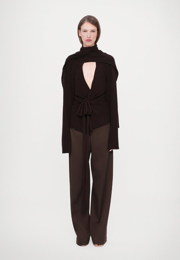 SCARF CARDIGAN - Cardigan