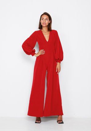 PLUNGE LONG SLEEVE - Mono - red