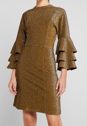 Jurk - mottled olive