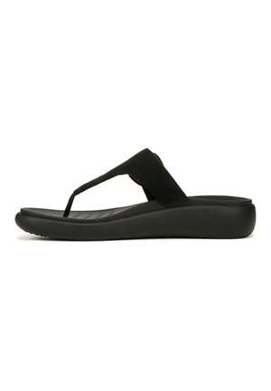 ACTIVATE - T-bar sandals - black suede