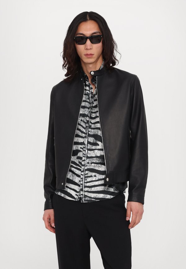 CLASSIC BIKER - Leather jacket4