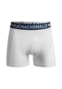 MUCHACHOMALO 2 PACK PRINT SOLID - Calzoncillos - print white