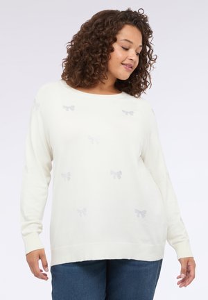 Strickpullover - bianco