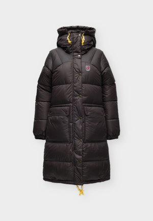 Fjällräven, EXPEDITION LONG DOWN PARKA - Пухено палто - black oak