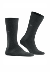 Burlington LEEDS - Strømper - asphalt mel