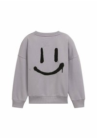 TOM TAILOR OVERSIZED - Melegítőfelső - dusty greyish purple