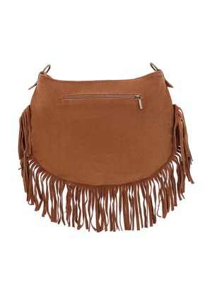 Gusti Leder, SMALL WOMAN HANDBAG OLGA - Skuldertasker - braun