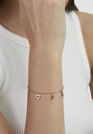 S.OLIVER ARMBAND - LOVE - Bracelet - roségold