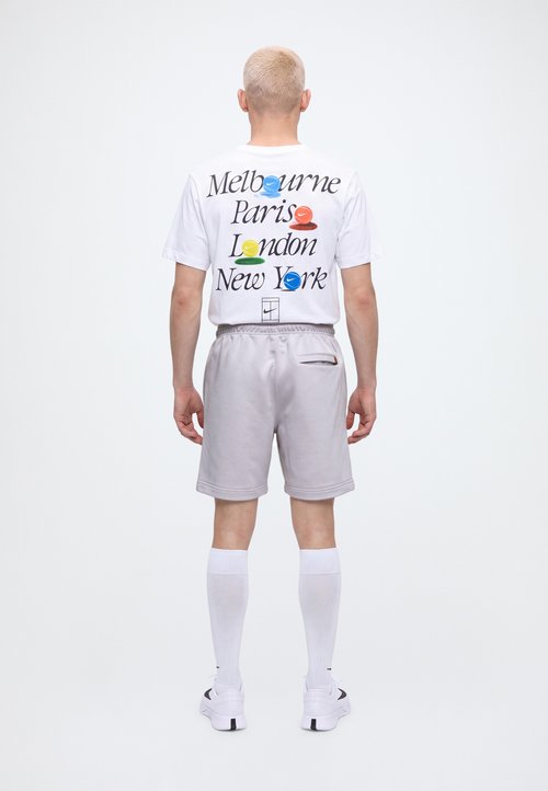 Nike COURT HERITAGE SHORT - Sports shorts - silver-coloured lilac — photo 3