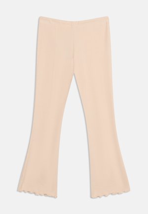 Friboo by Zalando, GIRLS FLARED WITH LETTUCE HEM 3 PACK - Клин - beige/bordeaux/light pink