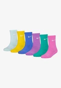 Nike Sportswear - PERFORMANCE BASIC CREW 6 PACK - Socks - jade ice Thumbnail Image 1