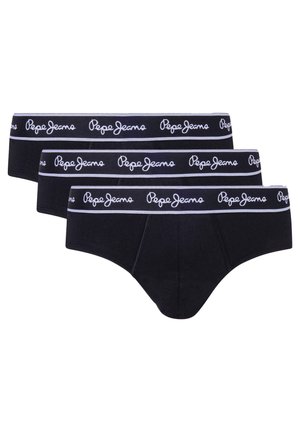 Pepe Jeans 3 PACK - Slip - black