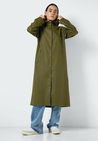 Noisy May NMSKY LONG A LINE RAINCOAT - Regnjakke - kalamata