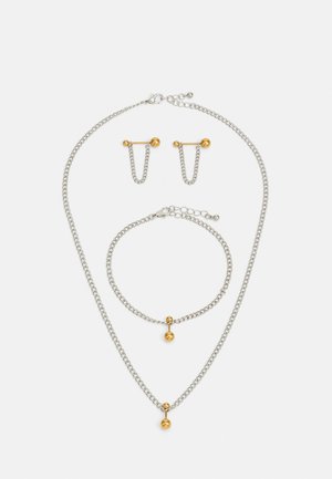 JACHEKTOR MIX JEWELRY UNISEX SET - Necklace - silver-coloured