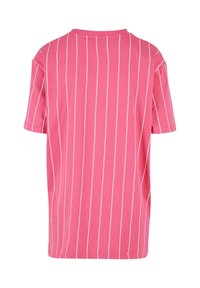 Karl Kani SMALL SIGNATURE ESSENTIAL STRIPE TEE - T-shirt print - pink