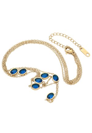 Nyaklánc - gold royal blue