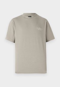 JPRBLACHAD BRANDING CREW NECK TEE - T-shirt imprimé - dried sage