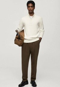 Mango Jersey de punto - off-white