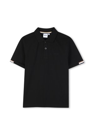 BOSS Kidswear, POLO MANCHES COURTES - Polo - black