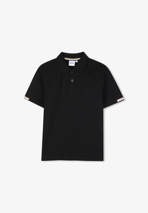 BOSS Kidswear, POLO MANCHES COURTES - Polo - black
