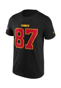 Fanatics NFL KANSAS CITY CHIEFS TRAVIS KELCE 87 - Sporto klubų atributika - black