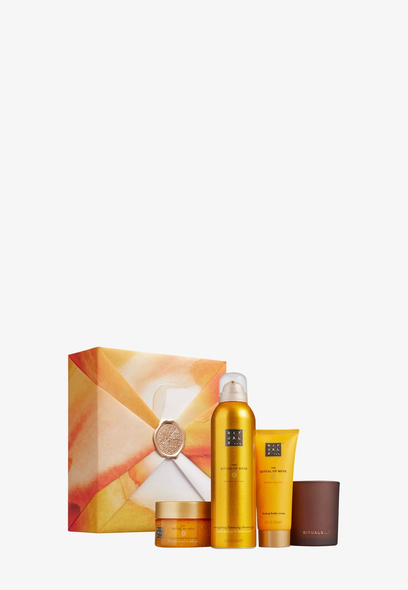 Rituals - MEDIUM BATH & BODY GIFT SET THE RITUAL OF MEHR - CRITRUS / WOODY - SWEET ORANGE & CEDARWOOD - Bad- & bodyset - -, Vergroten