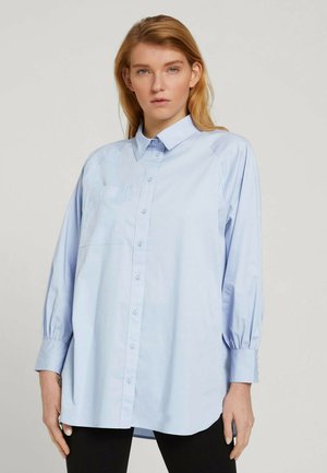 OVERSIZED - Button-down blouse - brunnera blue