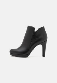 Tamaris High Heel Stiefelette - black matt